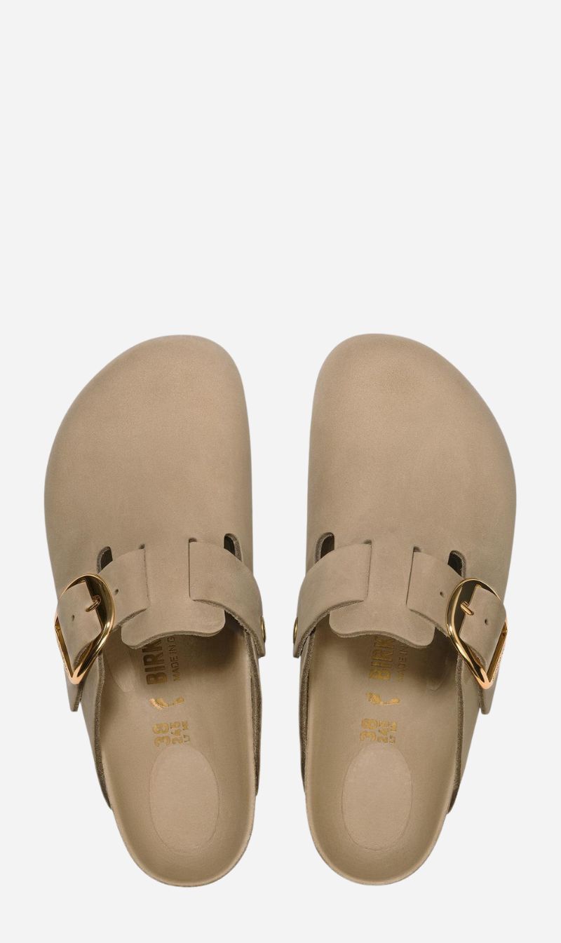 Birkenstock | Boston Big Buckle Oiled Leather Regular - Tobacco Brown