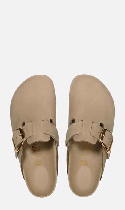 Birkenstock | Boston Big Buckle Oiled Leather Regular - Tobacco Brown