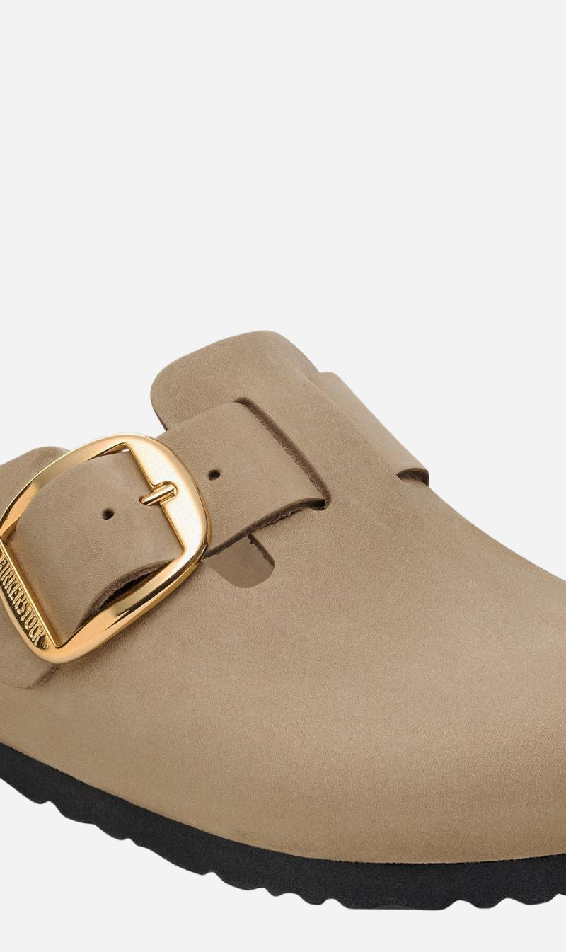 Birkenstock | Boston Big Buckle Oiled Leather Regular - Tobacco Brown