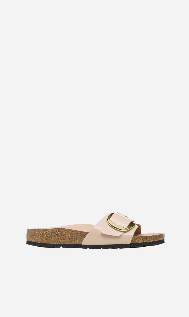 Birkenstock | Madrid Big Buckle High Shine Regular - New Beige