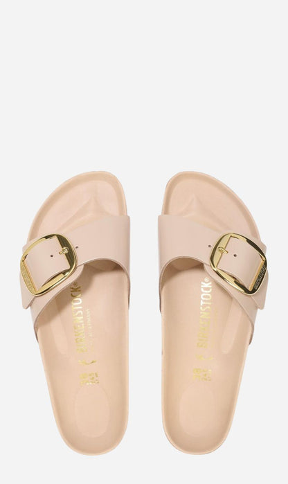 Birkenstock | Madrid Big Buckle High Shine Regular - New Beige