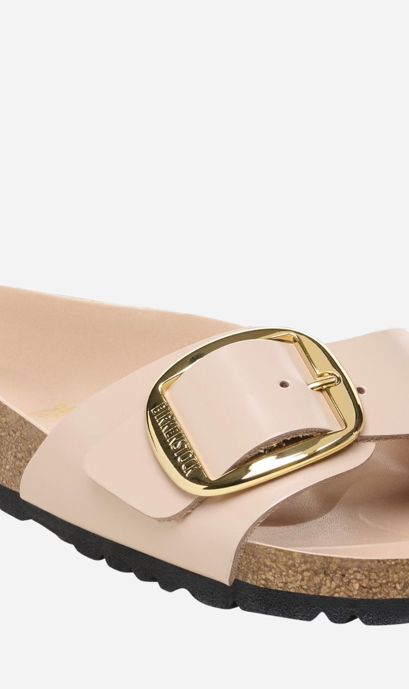 Birkenstock | Madrid Big Buckle High Shine Regular - New Beige
