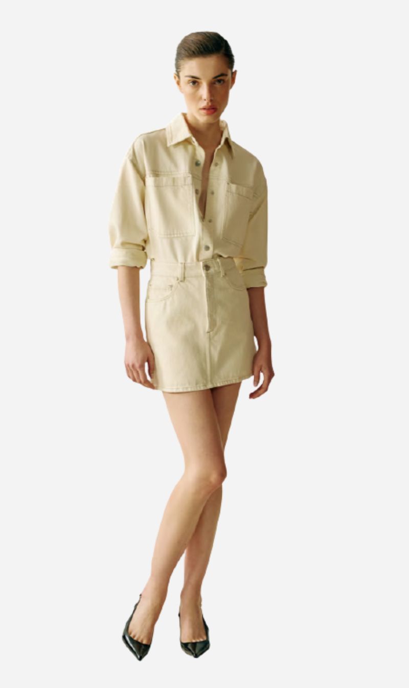 DL1961 | Alma Skirt - Ecru