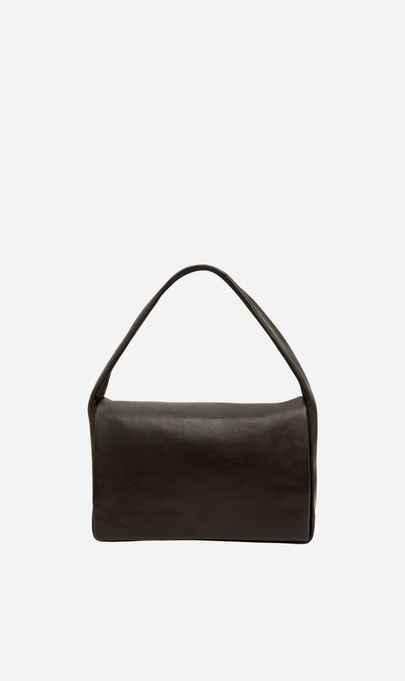 St Agni | Soft Everyday Satchel - Coffee
