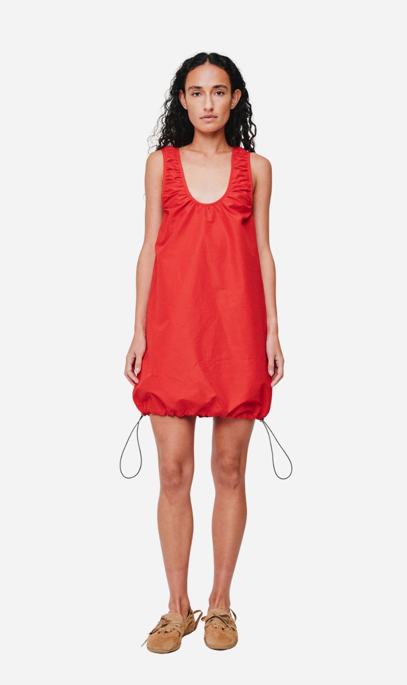 Wynn Hamlyn | Bungy Mini Dress - Red