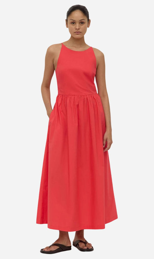 Assembly Label | Posie Midi Dress - Chilli