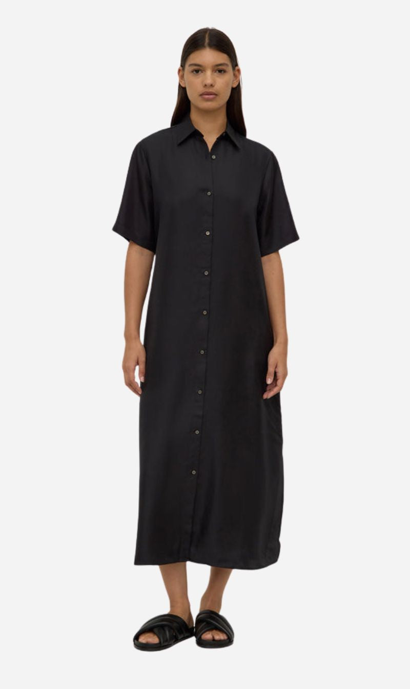 Assembly Label | Amelie Shirt Dress - Black