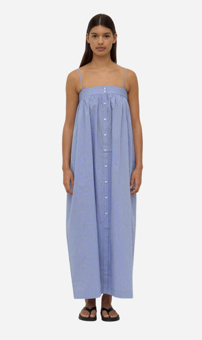 Assembly Label | Erina Stripe Maxi Dress - Blue/White