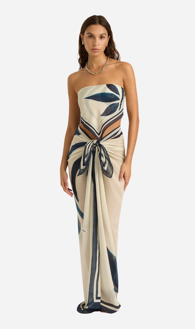 Soleil Soleil | Square Pareo - Reed