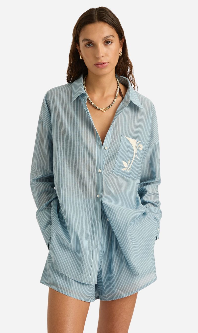 Soleil Soleil | Keaton Shirt - Ripple