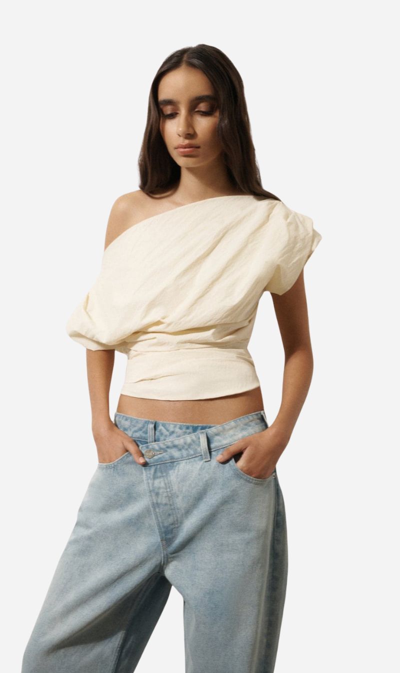 One Of Others | Henrietta Top - Vanilla