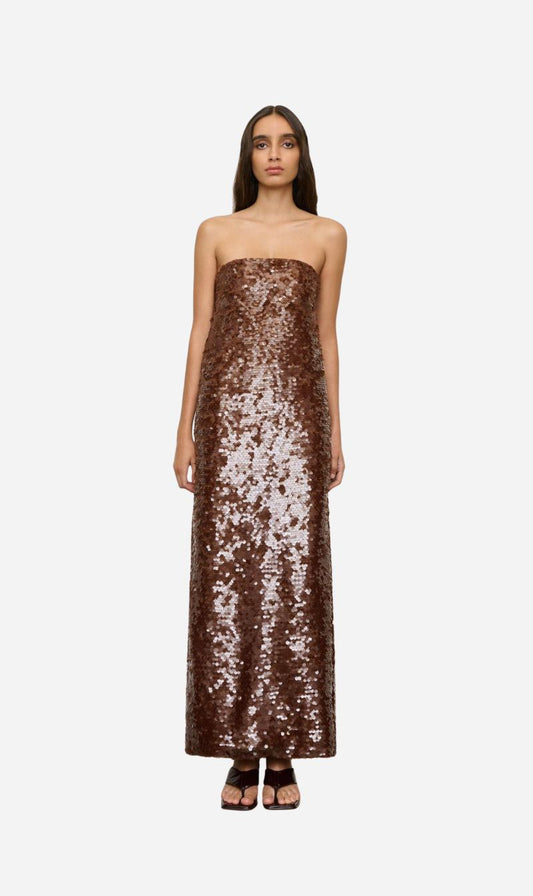 One Of Others | Kendall Dress - Coffee