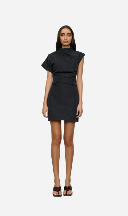 One Of Others | Inka Mini Dress - Black