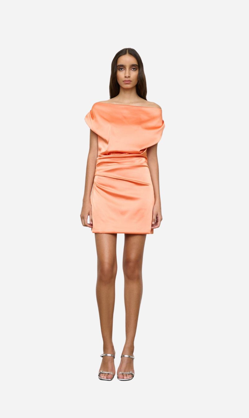 One Of Others | Rhode Mini Dress - Tangerine