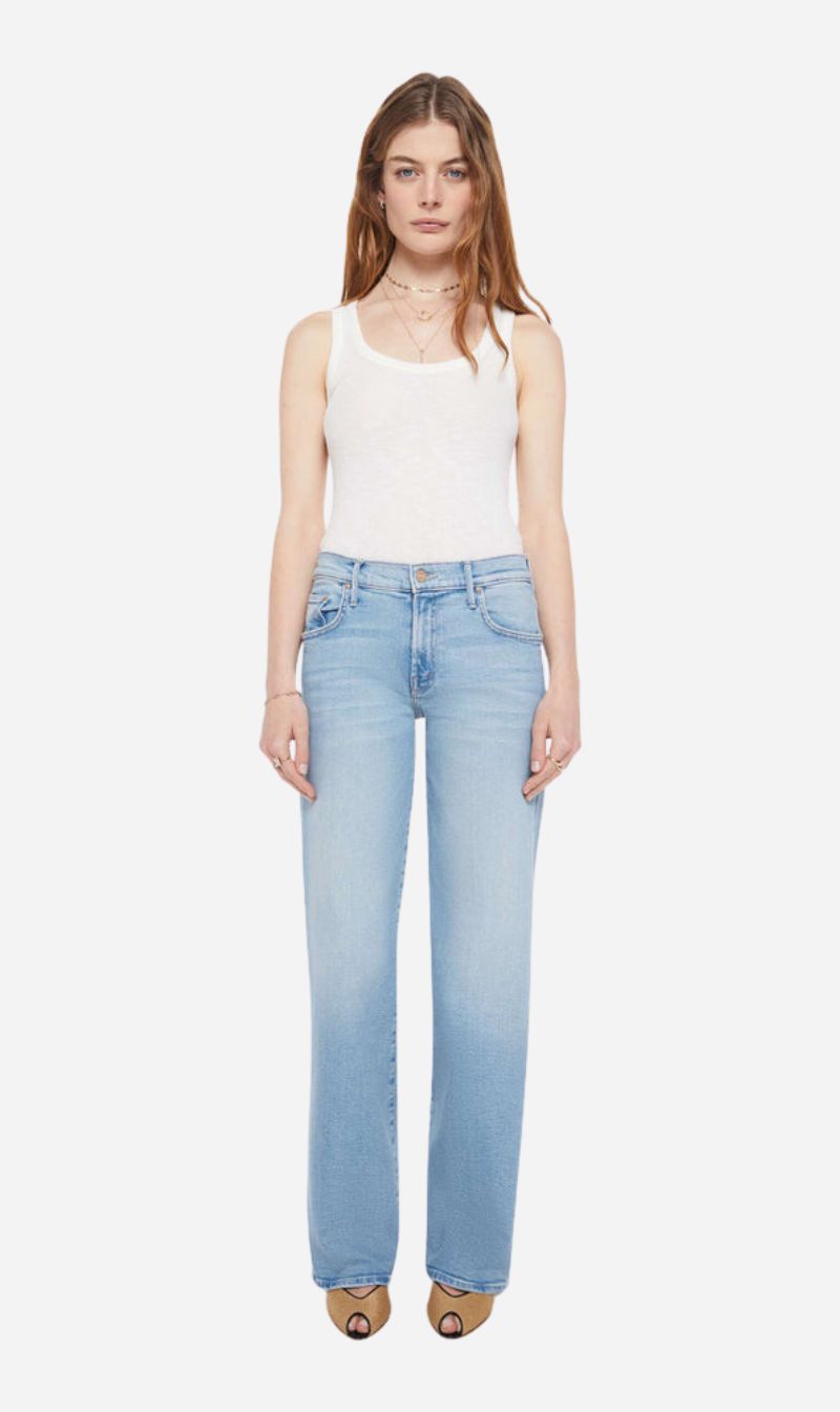 Mother Denim | The Mid Rise Maven Sneak - Blowing In The Wind