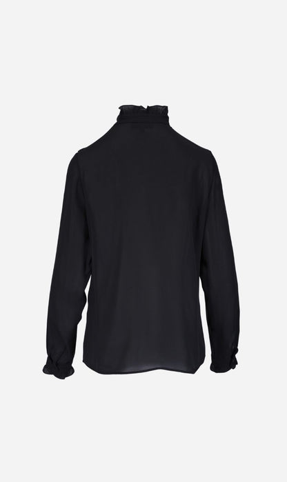 Nili Lotan | Marcela Shirt - Black