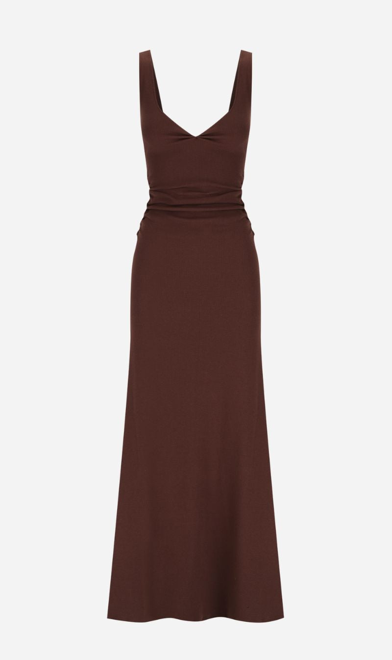 Dominique Healy | Jill Dress - Chocolate