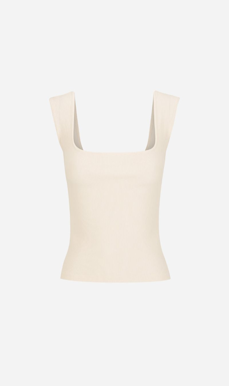 Dominique Healy | Naia Tank - Off White