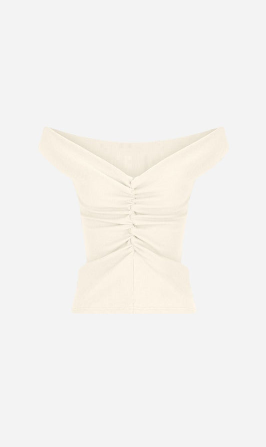 Dominique Healy | Niveah Tee - Off White