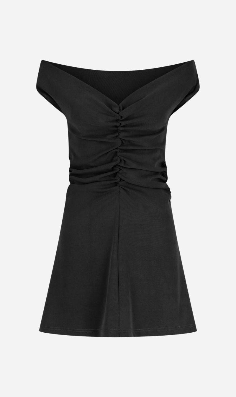 Dominique Healy | Niveah Mini Dress - Black