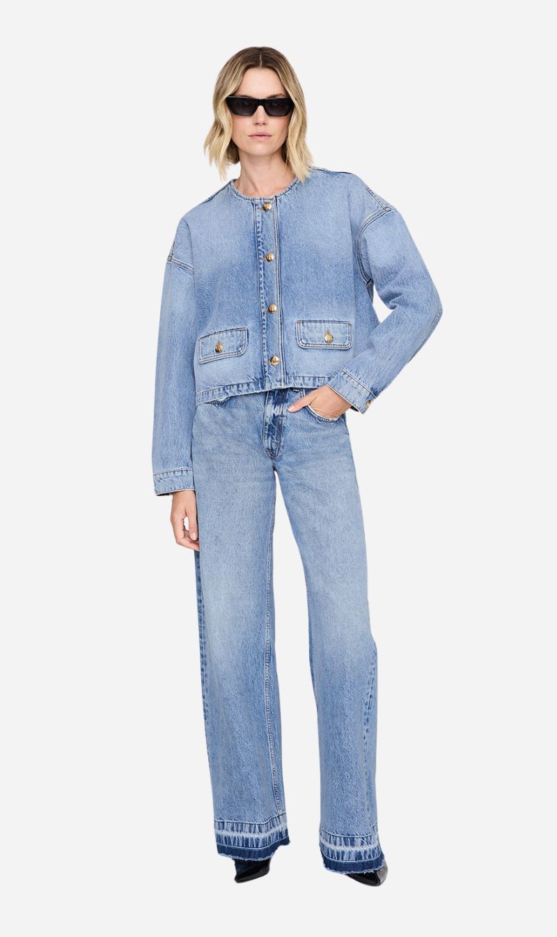 Anine Bing | Blanche Jacket - Caspian Blue