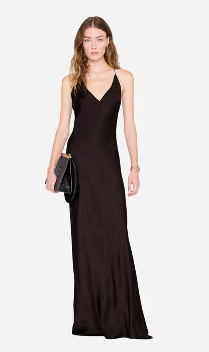 Anine Bing | Laurel Dress - Deep Brown