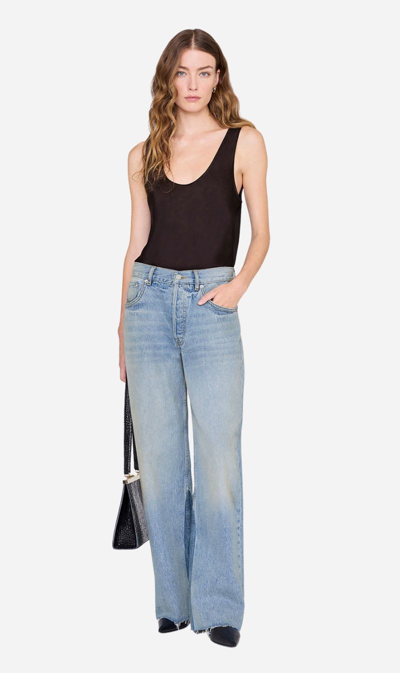 Anine Bing | Lea Top - Deep Brown