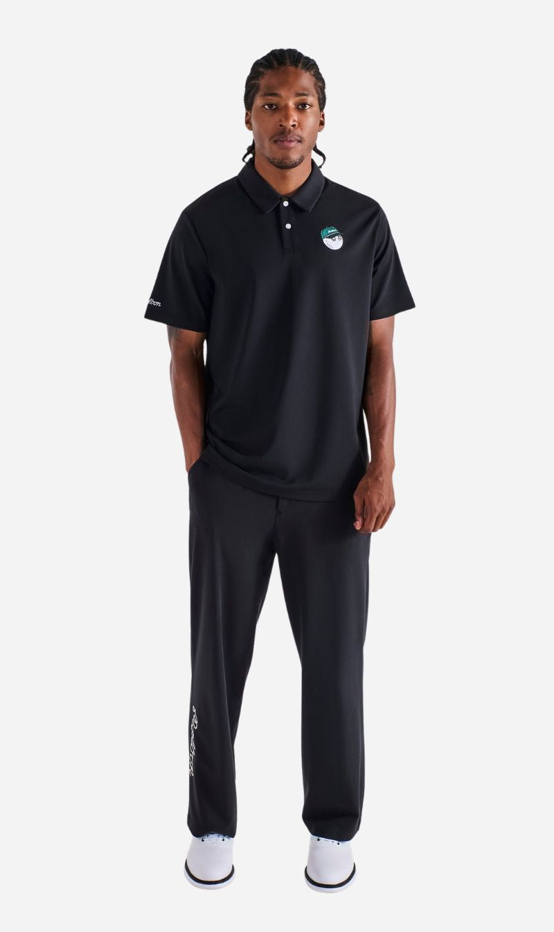 Malbon | Fairway Baldwin Polo - Black