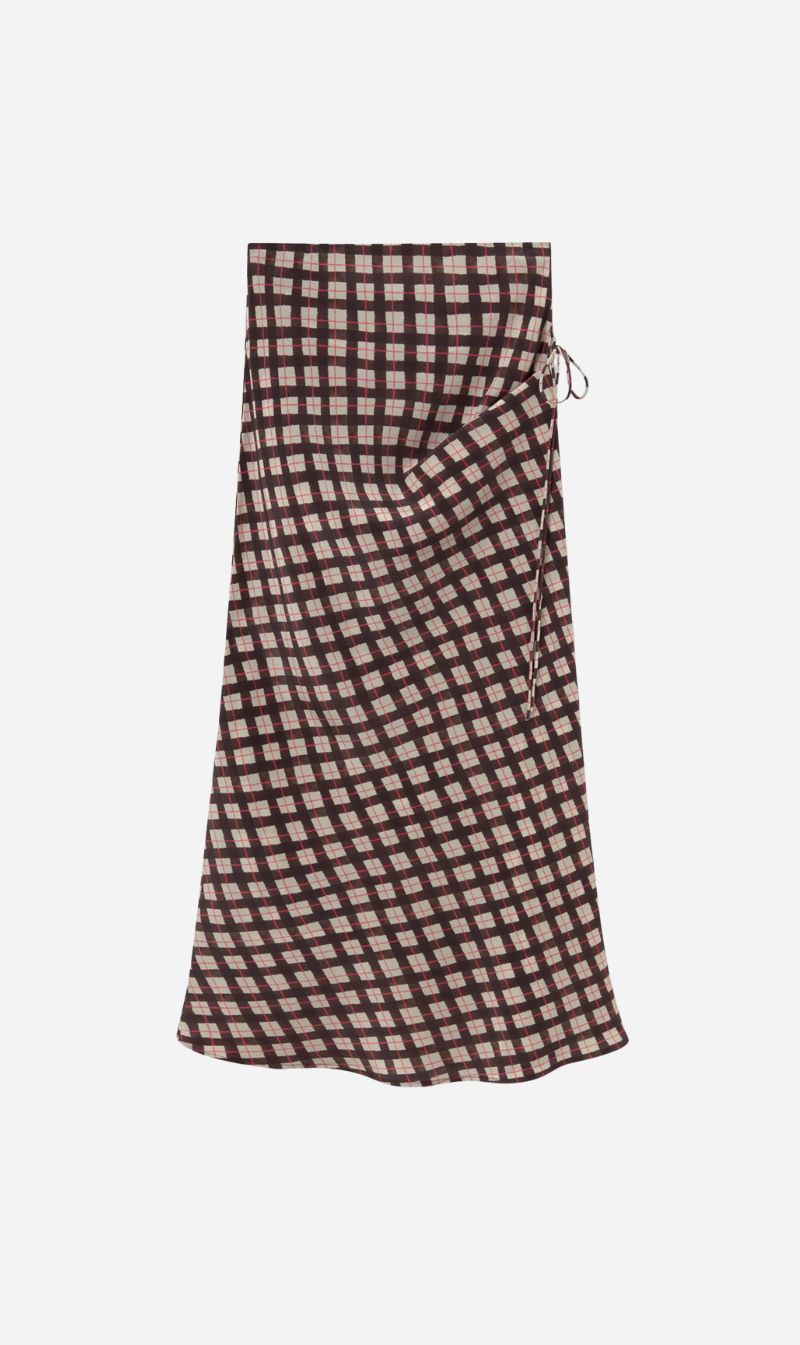 Silk Laundry | CDC Deco Skirt - Luna Gingham