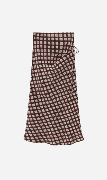 Silk Laundry | CDC Deco Skirt - Luna Gingham