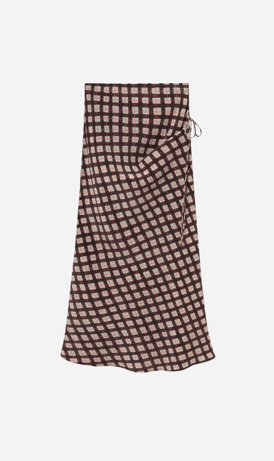 Silk Laundry | CDC Deco Skirt - Luna Gingham