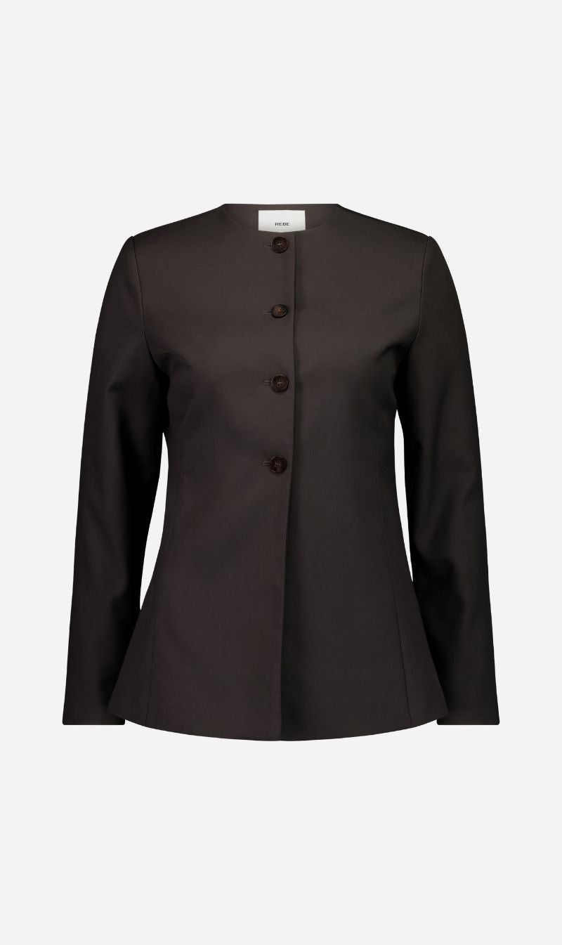 Rebe | Innes Blazer - Ganache