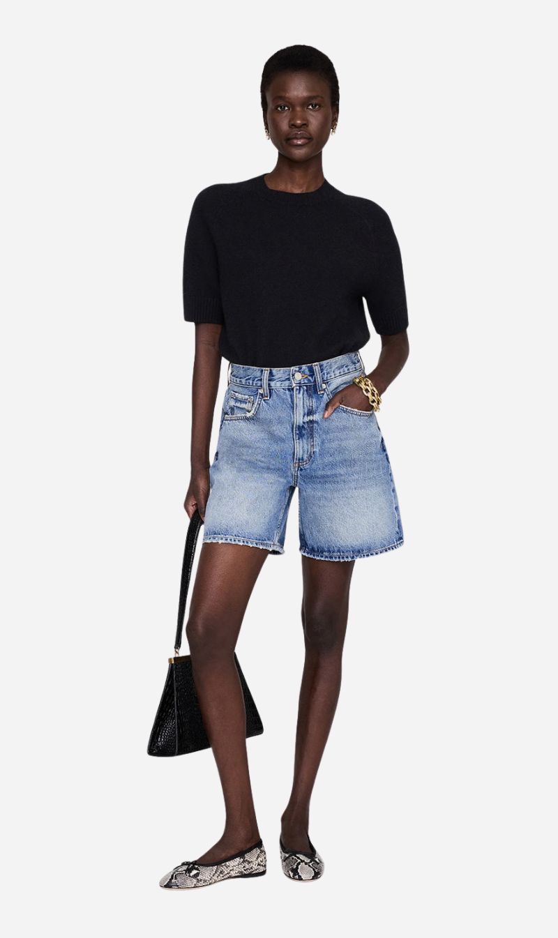 Anine Bing | Heath Short - Caspian Blue