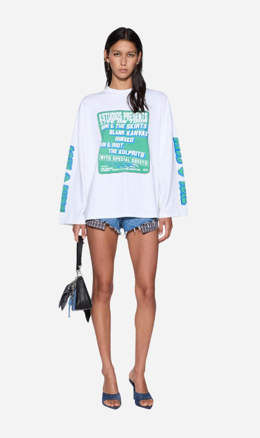 Ksubi | KStudio Boyfriend Ls Tee - White
