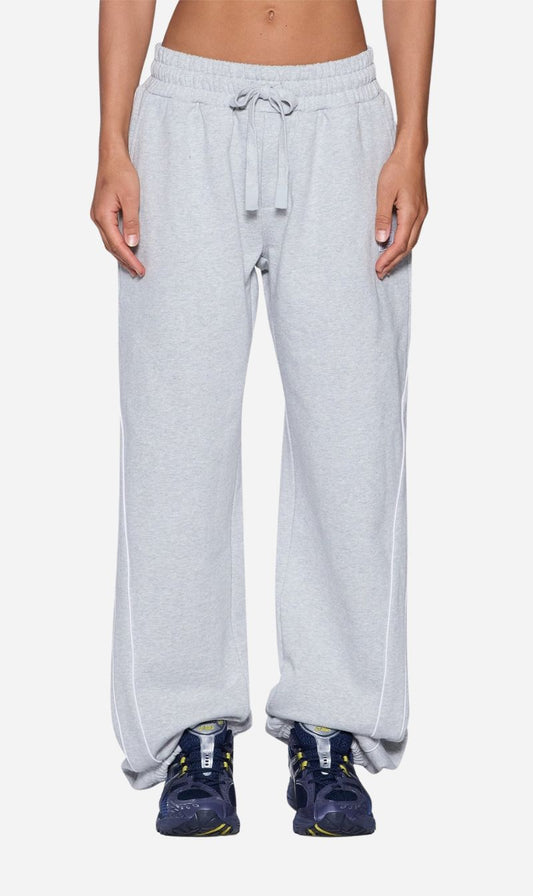 Ksubi | Carter Wide Trakpant - Grey Marle