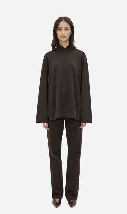 Camilla & Marc | Bessette Long Sleeve Top - Espresso