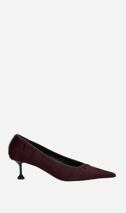 Camilla and Marc | Siri Pony Pump - Burgundy