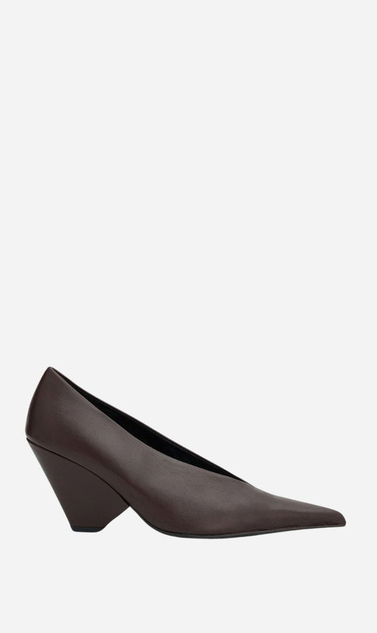 Camilla & Marc | Rhys Leather Pump - Espresso