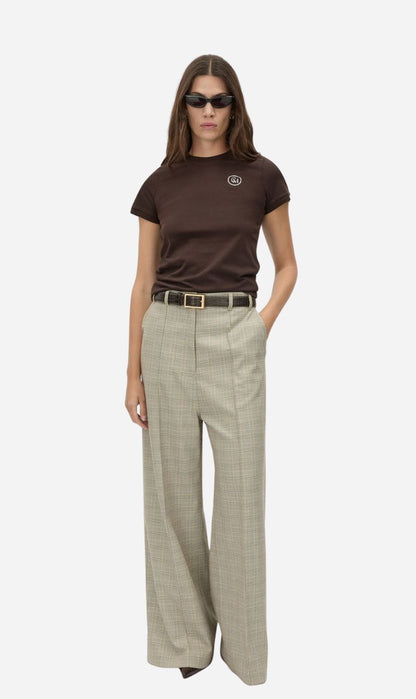 Camilla & Marc | Bonnie Fitted Graphic Tee - Espresso