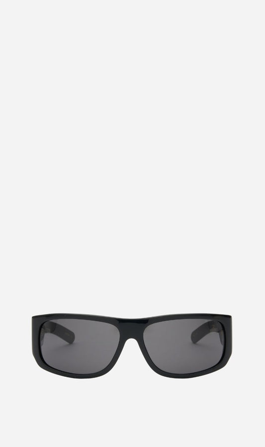 Flatlist | April - Solid Black / Black Lens