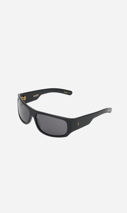 Flatlist | April - Solid Black / Black Lens