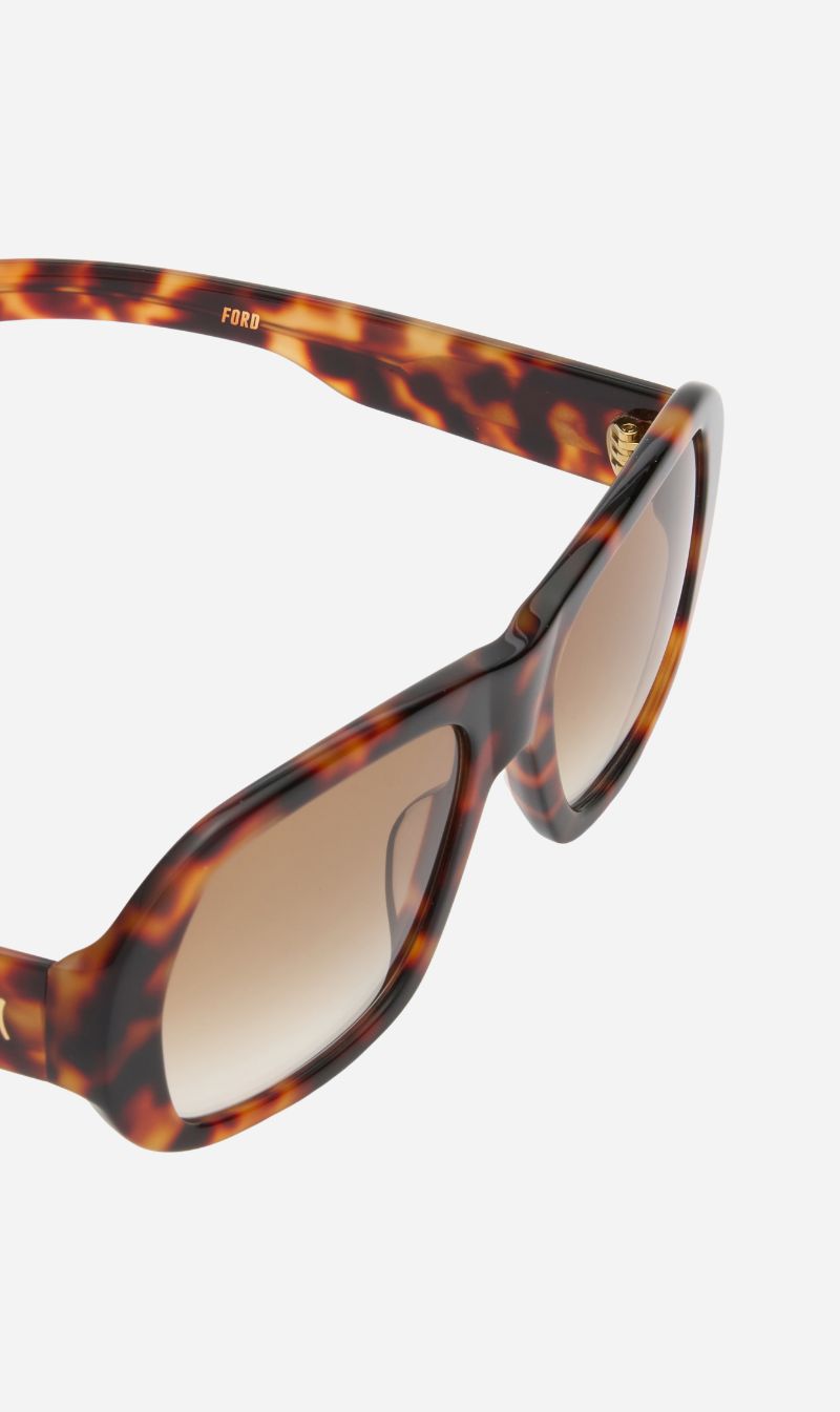 Flatlist | Ford - Havana / Light Brown Gradient Lens