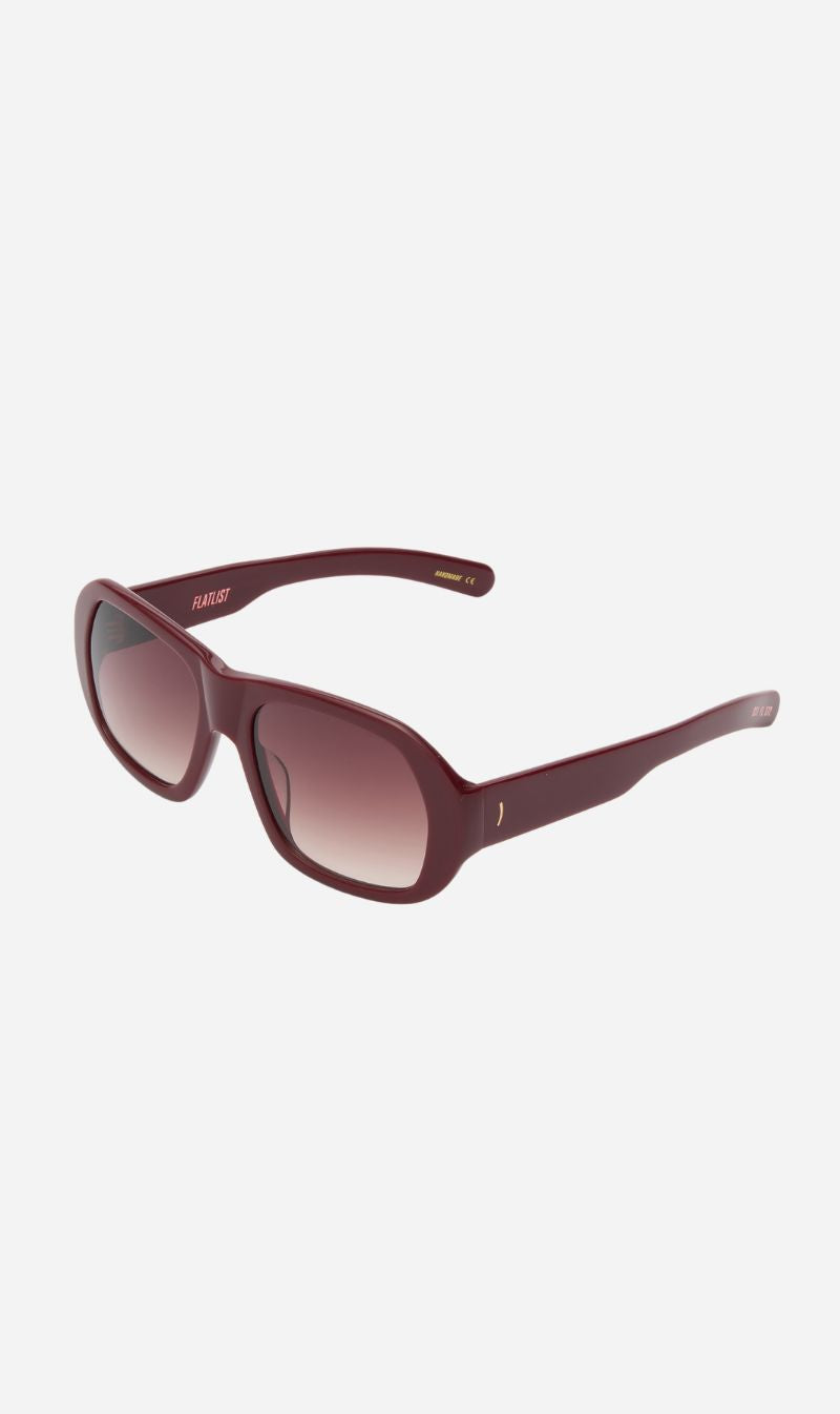 Flatlist | Ford - Solid Bordeaux / Brown Berry Gradient Lens