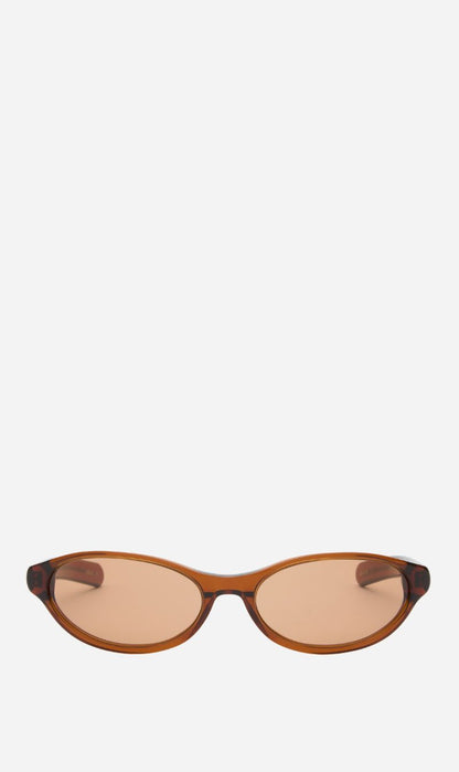 Flatlist | Olympia - Crystal Brown / Brown Lens