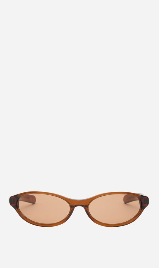 Flatlist | Olympia - Crystal Brown / Brown Lens