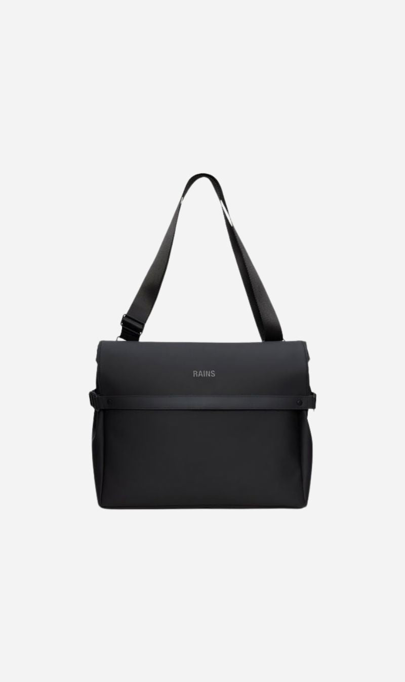 RAINS | OTG Messenger Bag - Black