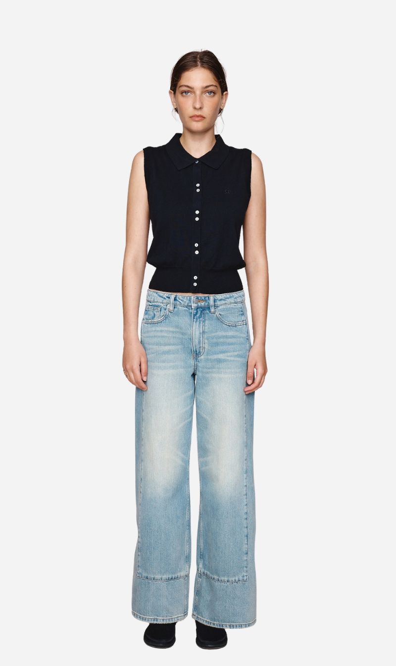 Marle | Frannie Vest - Black