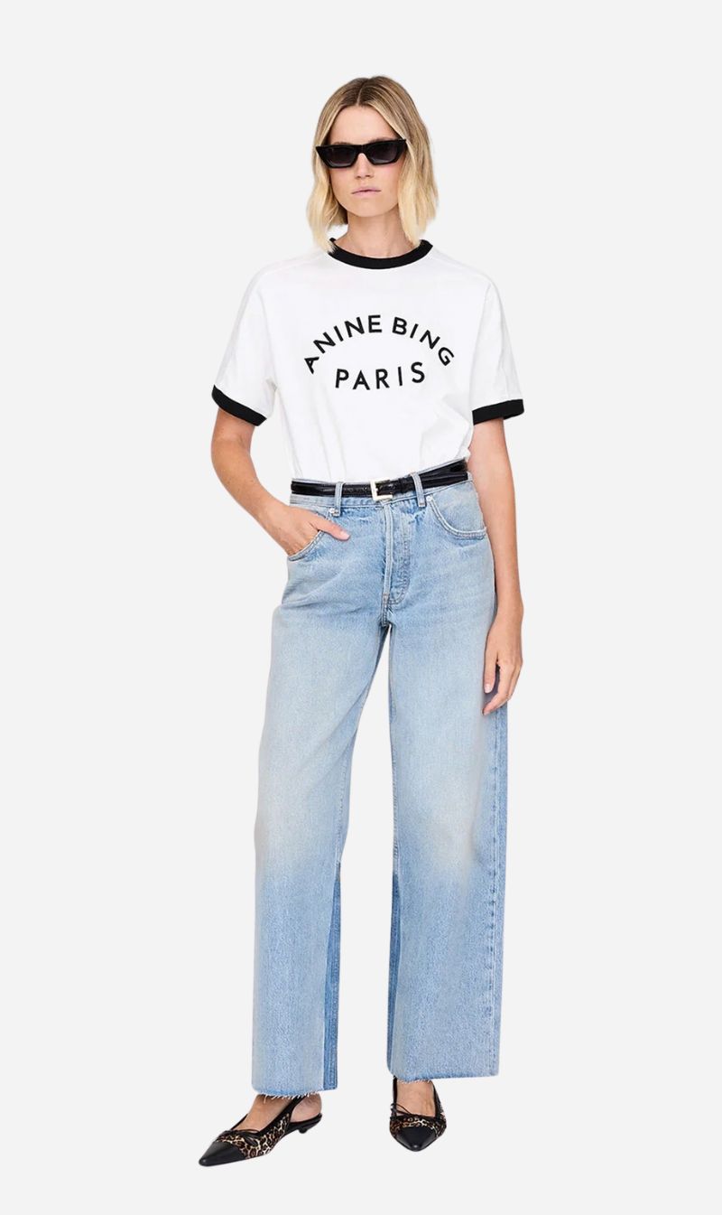 Anine Bing | Jaylin Tee Paris - Ivory