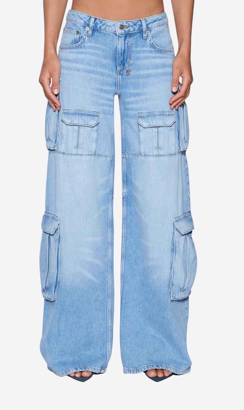 Ksubi | Dropout Low Rise Cargo Jean - Spirit