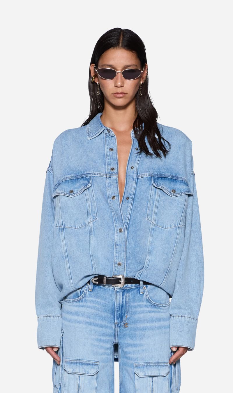 Ksubi | Astra Denim Ls Shirt - Spirit